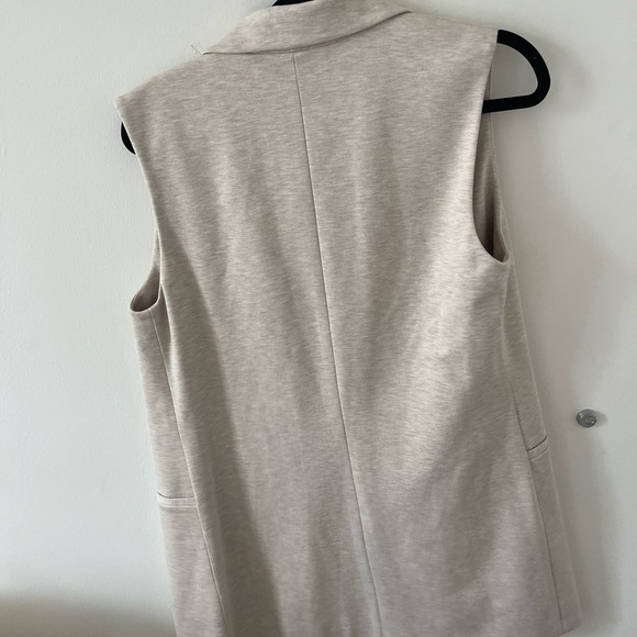 Leith Tan Blazer Vest - Picture 6 of 6